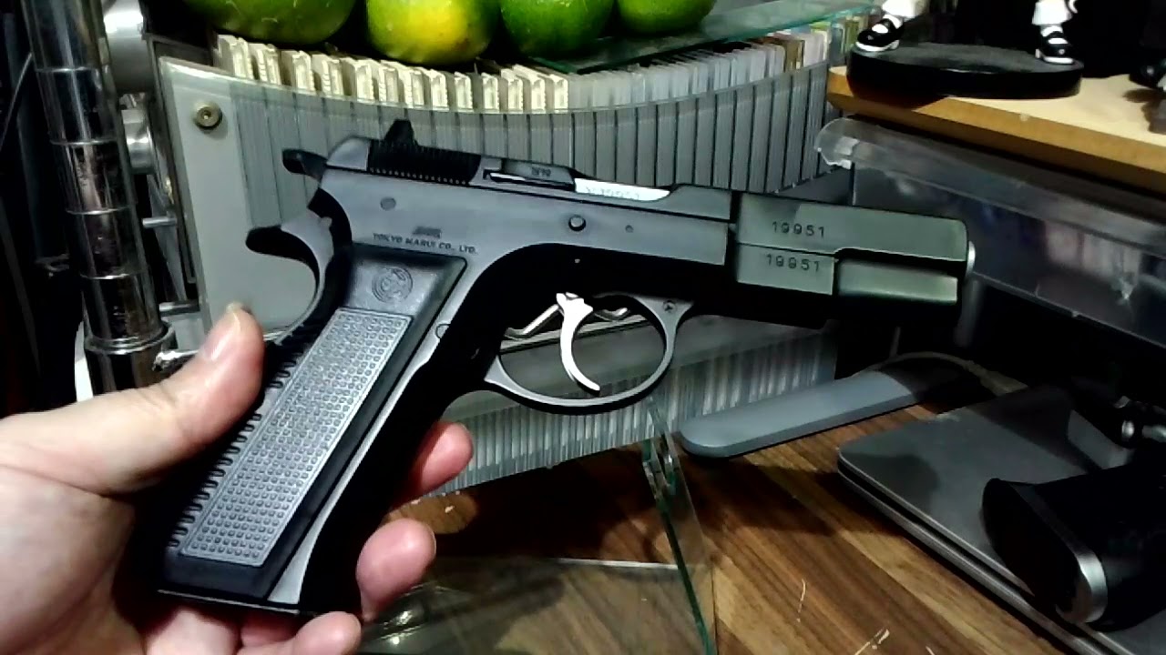 【エアガン】東京マルイcz75 ｴｱｺｷ 18禁 :引けないスライド: