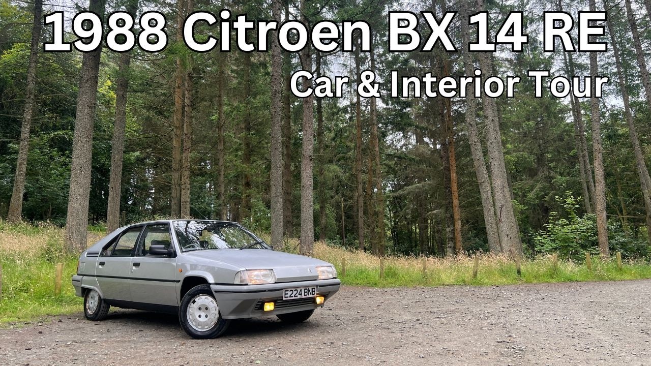 1988 Citroen BX 14 RE UK REVIEW