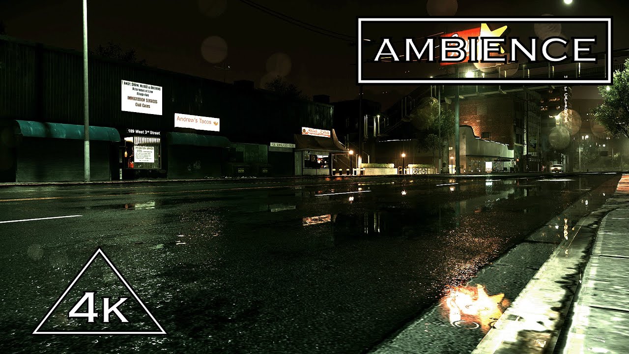 City Outskirts Ambience - (Need for Speed 2015) - Game ambience 4 work, sleep & study