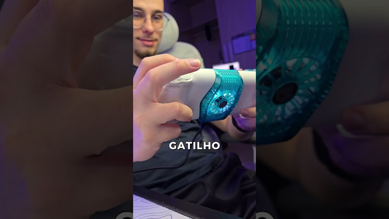 COMPREI o MELHOR CONTROLE GAMER para CELULAR!!! #shorts