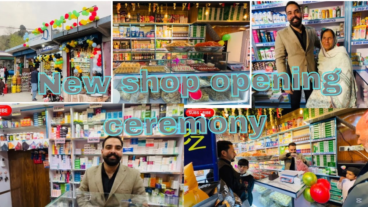 D Medi mart cosmetics || Bakery and superstore opening #azadkashmir #potohari #unfrezzmyaccount 