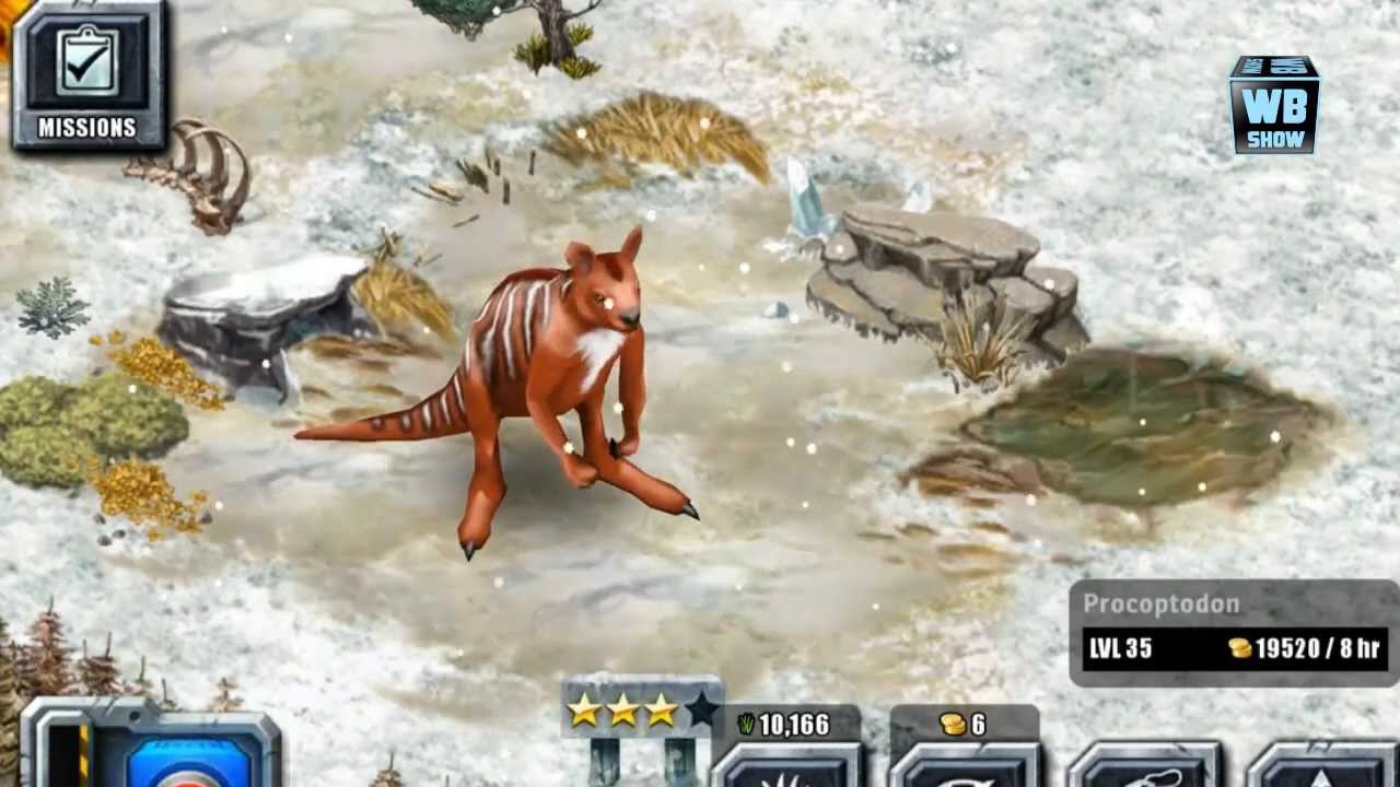 Jurassic Park Builder - Procoptodon [Glacier Park]