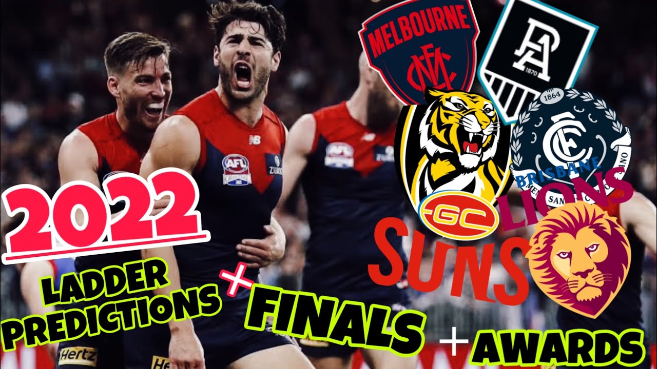 2022 AFL Ladder Predictions + FINALS + Awards