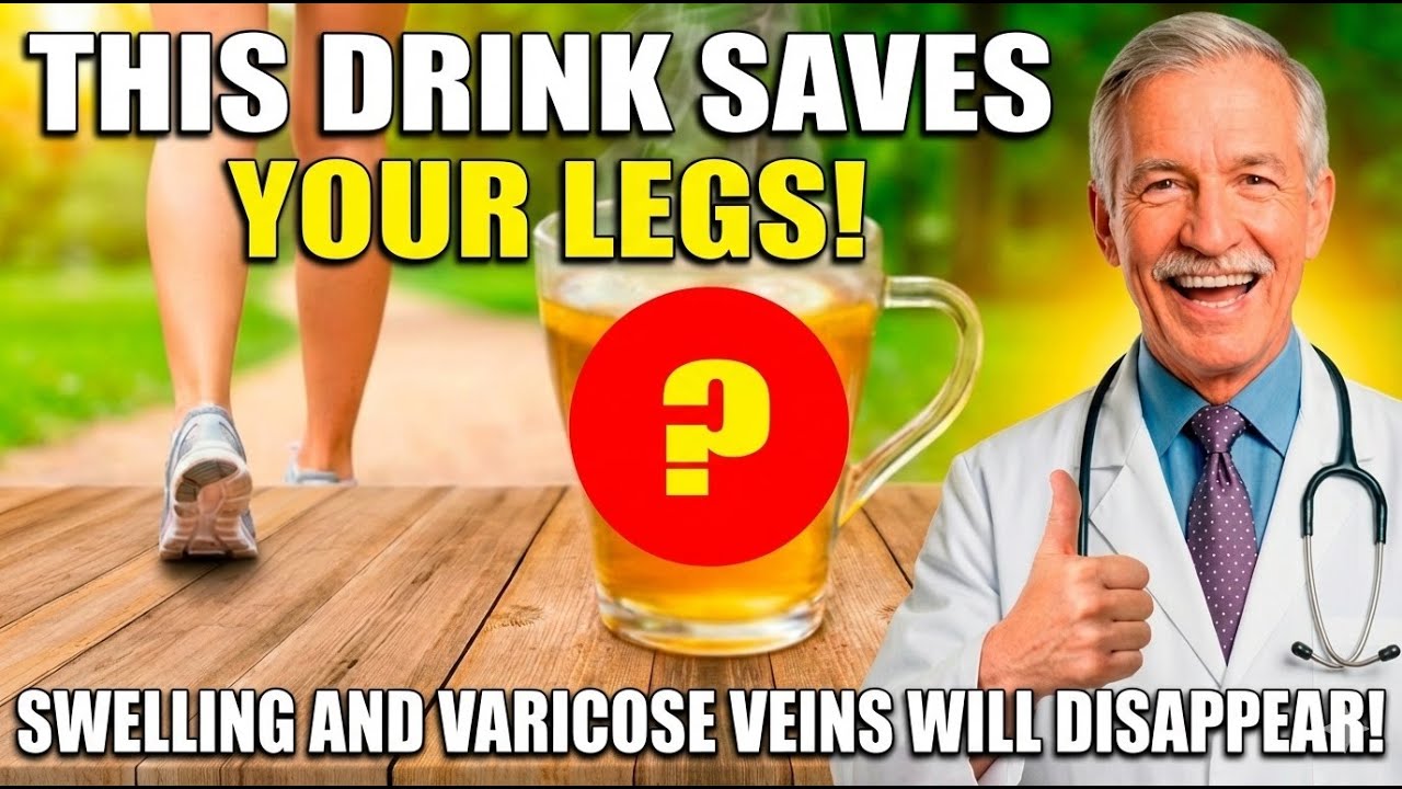 This drink will save you from leg swelling after 60