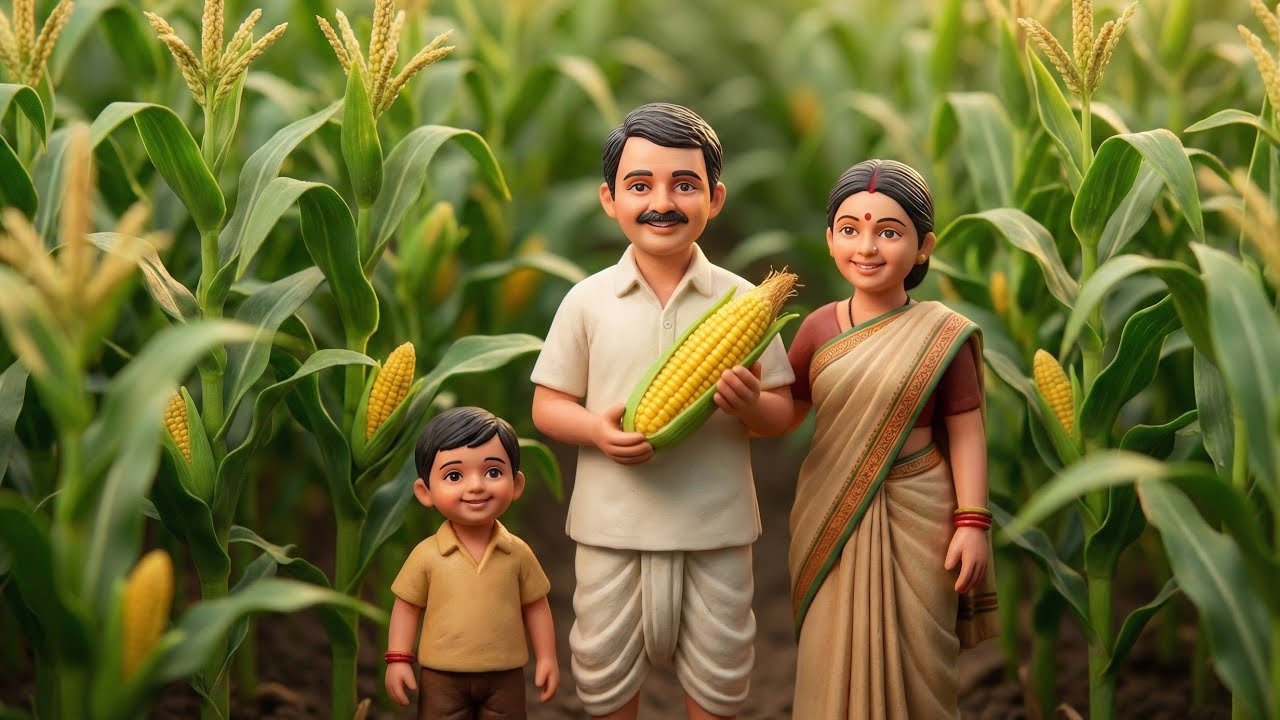 Life of an Indian Farmer | Tiny Miniature Village Farming Story | Inspirational Rural Life