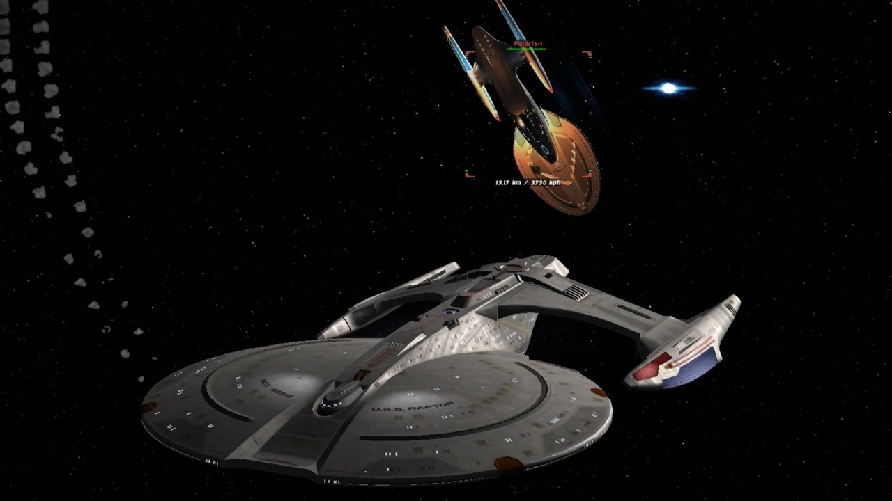 DJ's USS Raptor vs WC's USS Polaris - Both Ways! | Star Trek Bridge Commander