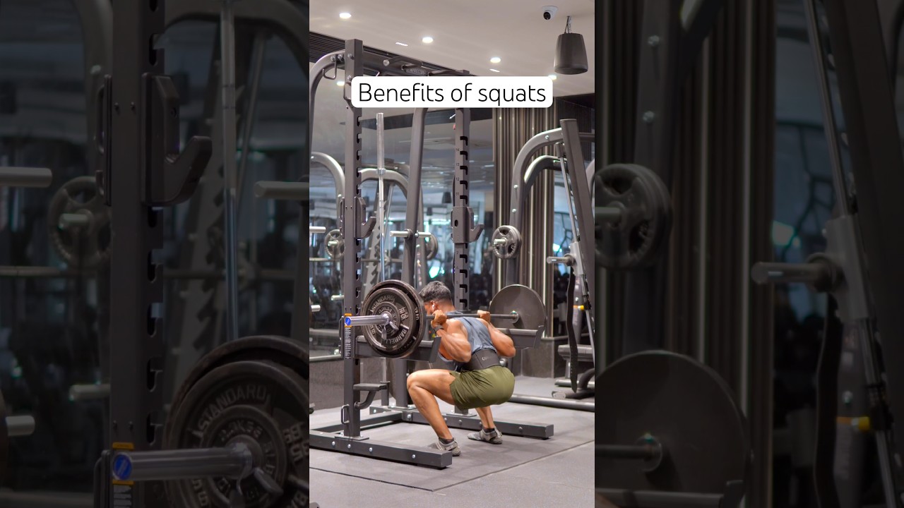 Benefits of squats #telugugym #motivation #naveenmethod #squats #legs #squads #formcorrection