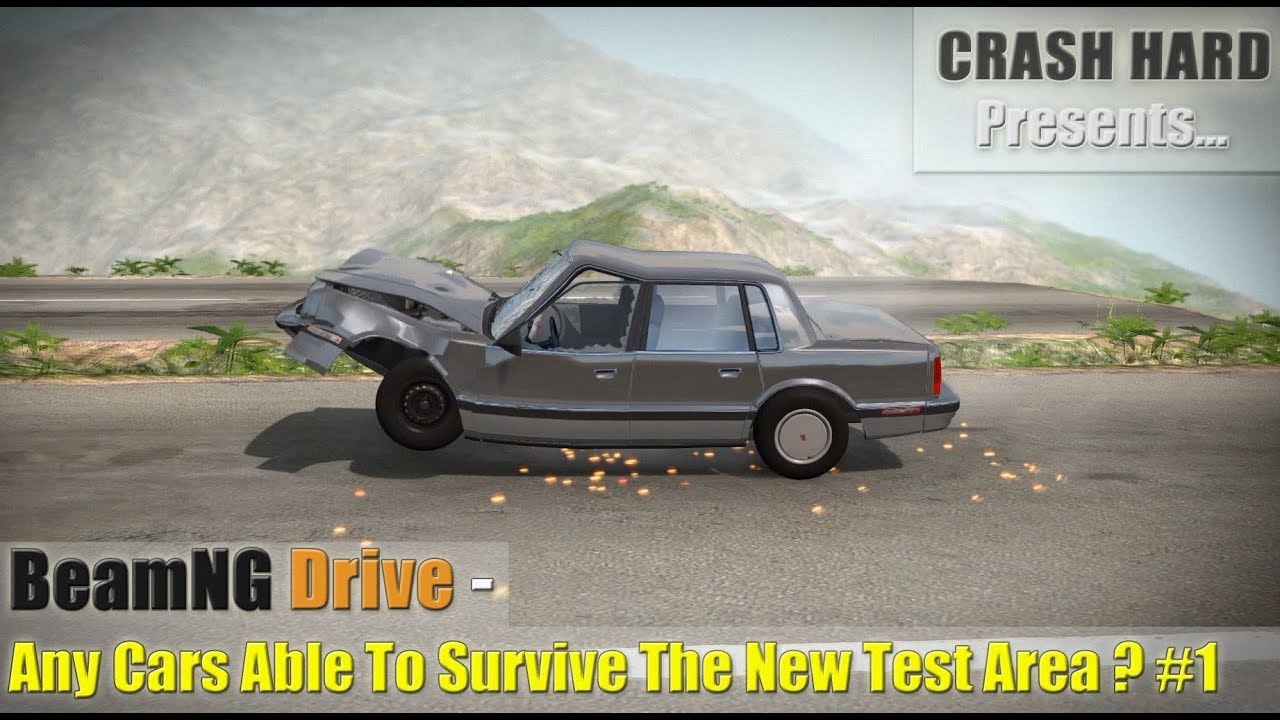 BeamNG Drive - Any Cars Able To Survive The New Test Area ? #1