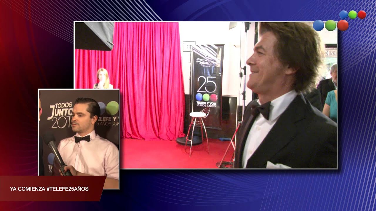 Alfombra Roja: la China Suárez, Felipe Colombo y Benjamín Rojas - Todos Juntos 2015