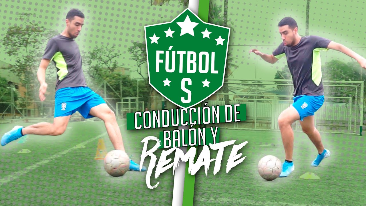 Entrenamiento para delanteros🔥🔥🔥Conducción de balón⚽ y remates 🥅 | Fútbol S