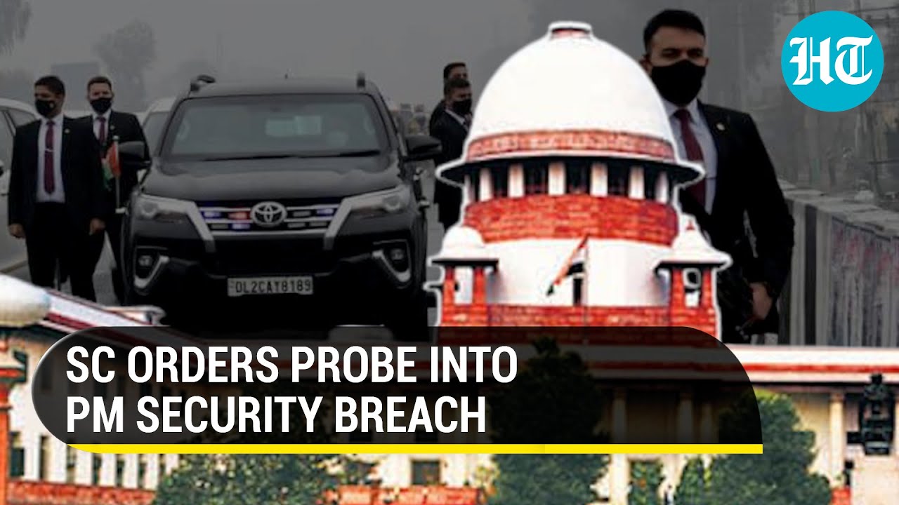 Former SC judge-led panel to probe PM security breach in Punjab: Watch top updates
