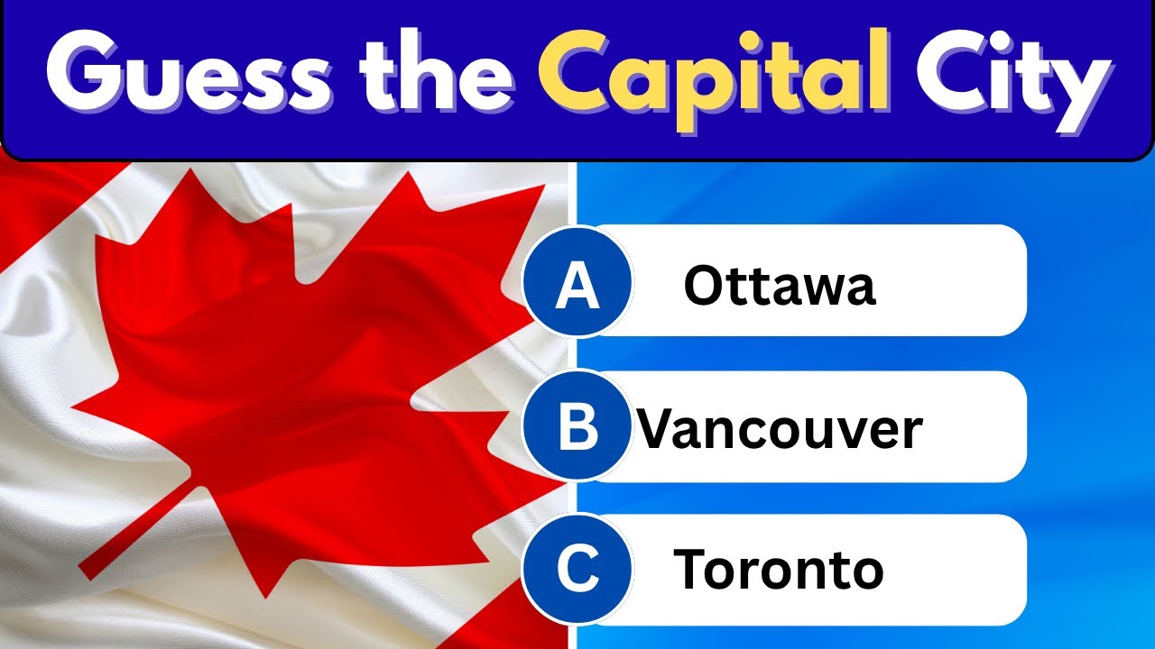 Guess the Capital City! | World Capitals Quiz Challenge.
