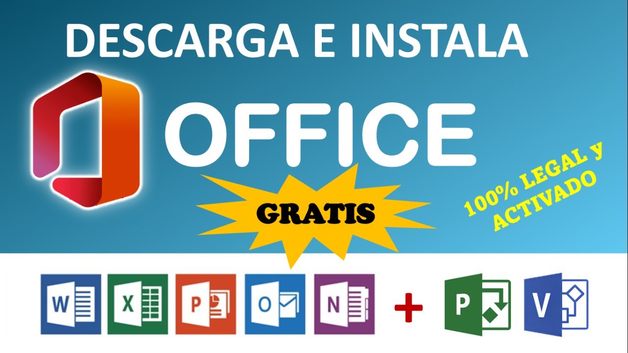 Como Descargar e Instalar OFFICE 2021 GRATIS de Manera 100% LEGAL Y SEGURA