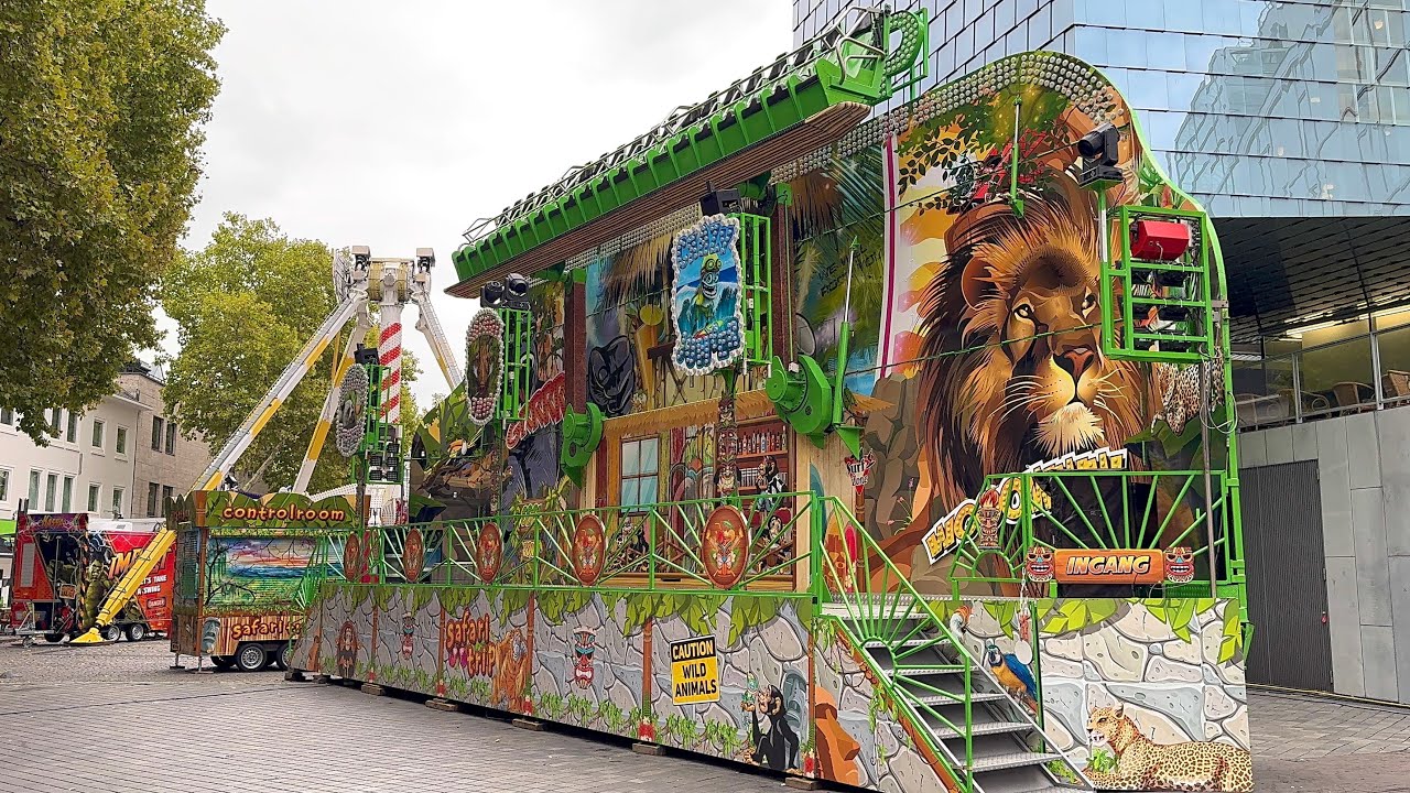 Opbouw Kermis Heerlen 2025 Deel 2