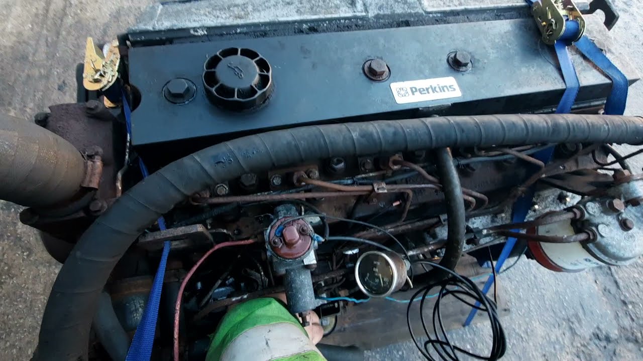 PERKINS PHASER 1006T TURBO ENGINE TEST RUN , FOR SALE NOV21