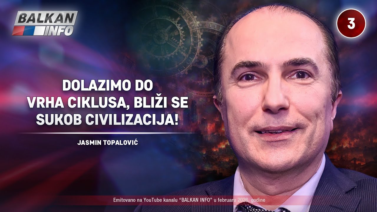 INTERVJU: Jasmin Topalović &ndash; Dolazimo do vrha ciklusa, bliži se sukob civilizacija! (26.2.2026)