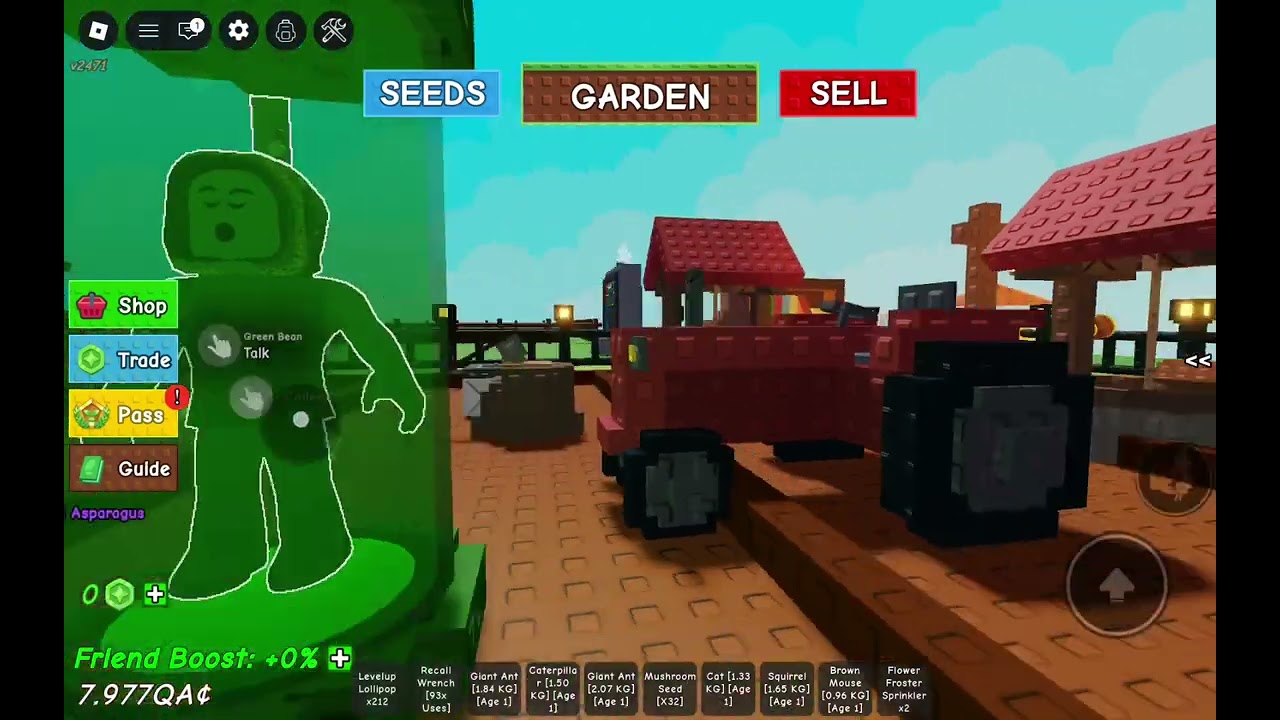 My garden in grow a garden