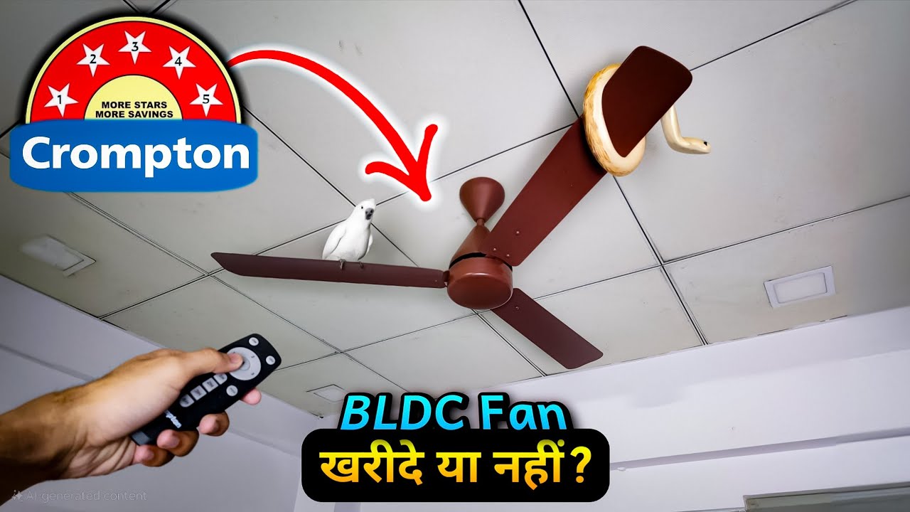 Crompton Smart BLDC Celling Fan Unboxing & Review