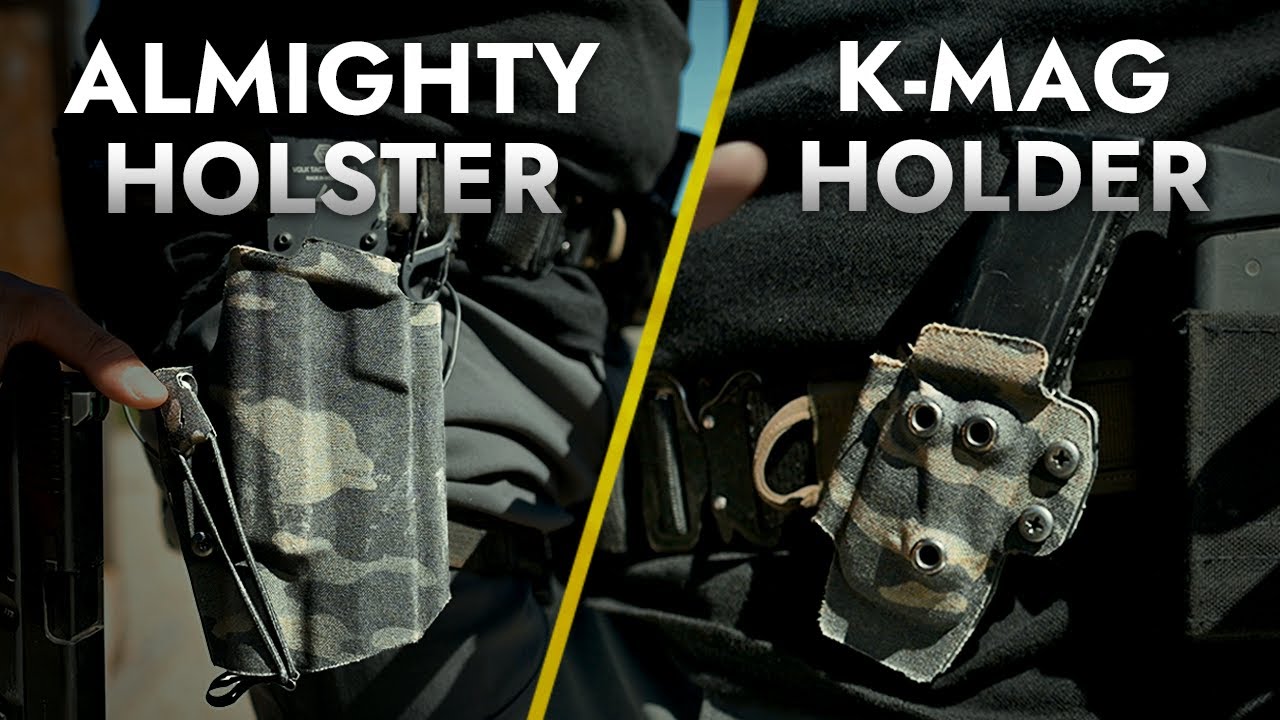 最新素材のカイデックスホルスター・マガジンポーチ【VTG x OCW HOLSTER / K-MAG HOLDER】