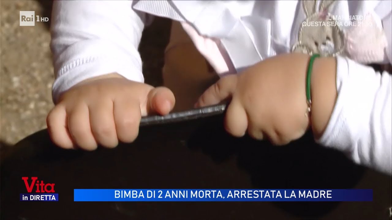 Bimba di 2 anni morta, arrestata la madre - Vita in diretta 10/02/2026