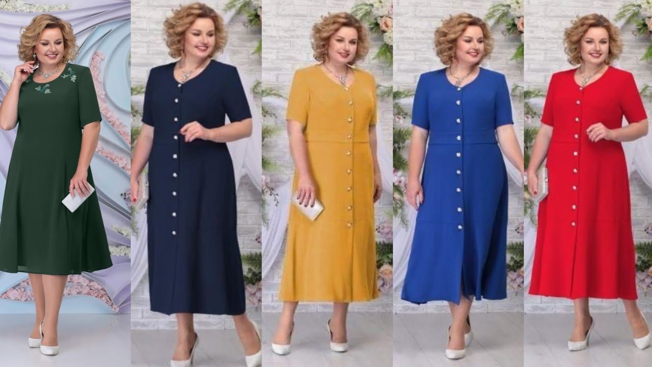 Самые красивые и стильные платья больших размеров для матери невесты/жениха: тренд 2026 года.