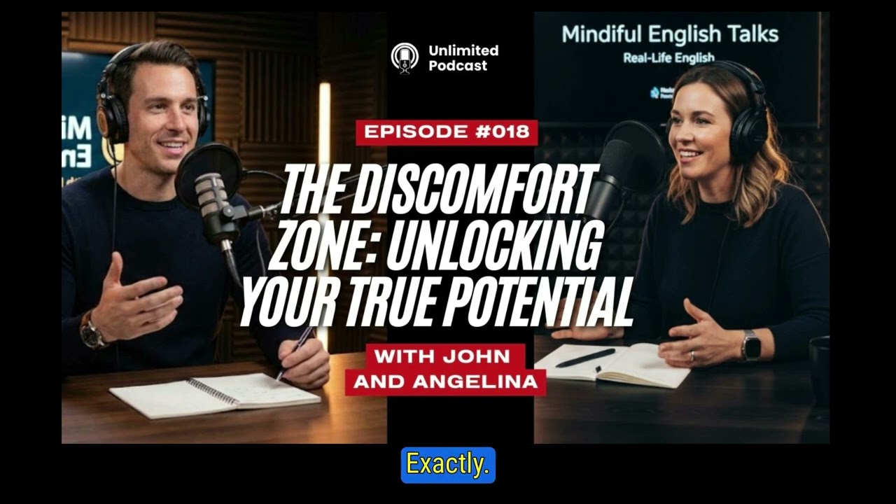 The Discomfort Zone_ Unlocking Your True Potential | Mindful English Talks