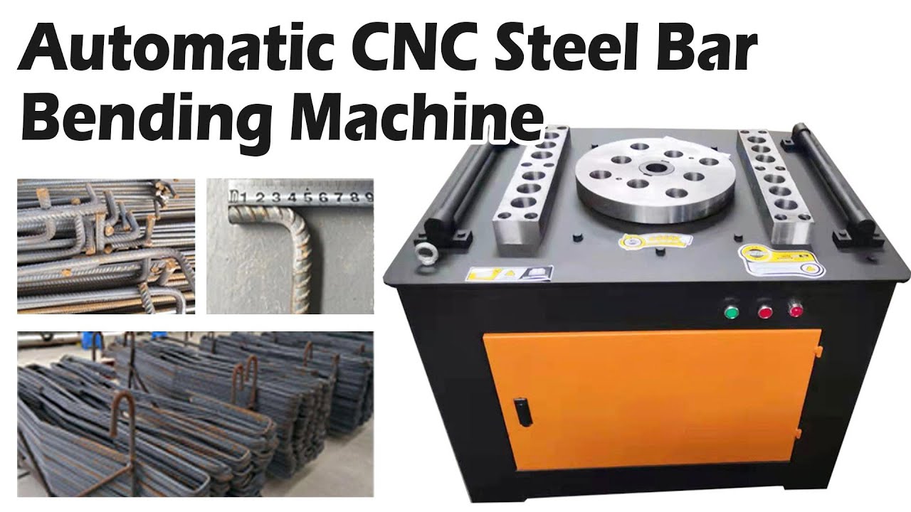 Round & threaded rebar bending machine | How does steel bar bending machine work? Bar bender suppler