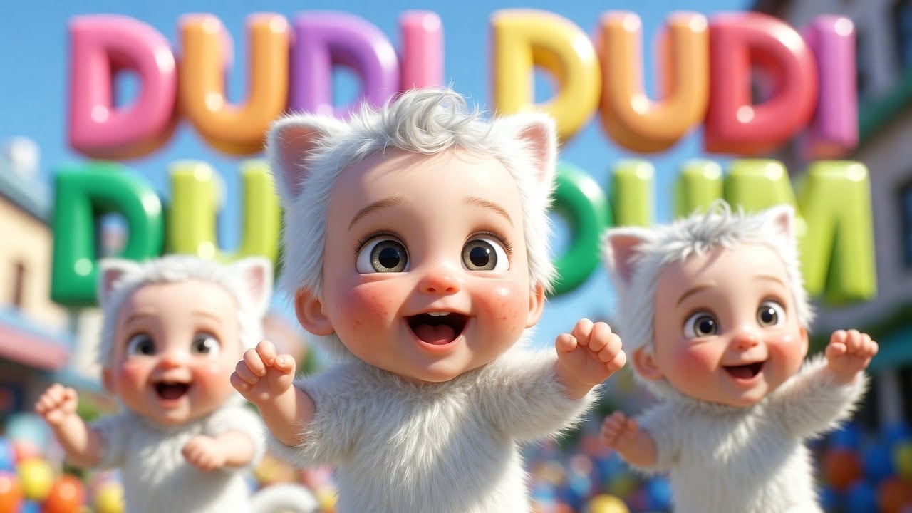 Dudi Dudi dum dum songs Funny kids funny dance 3d aanimation Kids entertainment