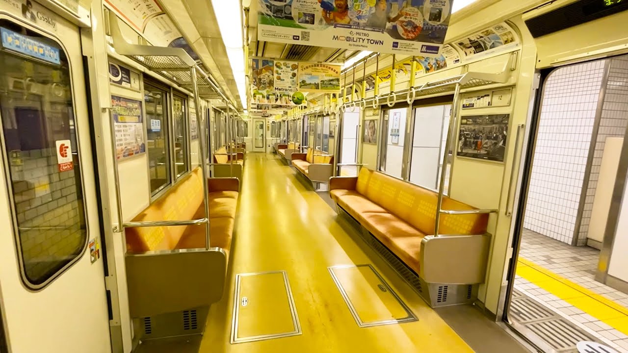 【大阪メトロ谷町線】22系63編成（元OTS 652型）守口→大日駅GTOインバータ走行音（撮影日8/31）