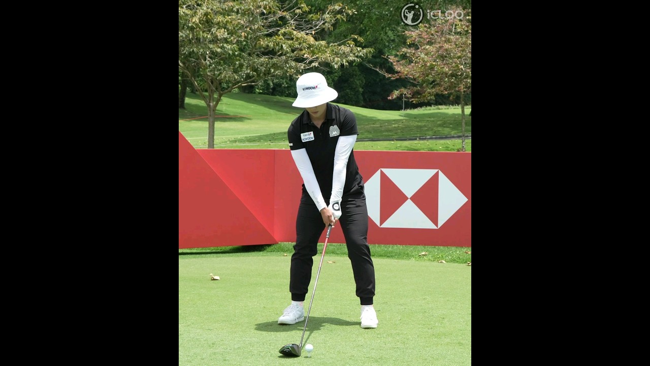 She is Amy Yang with Big Easy Swing in LPGA.