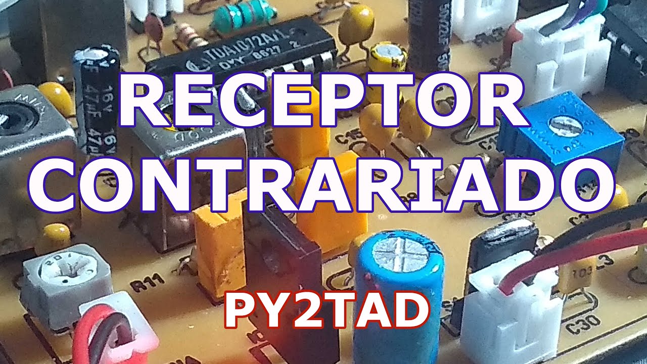 Montei o Receptor Contrariado, ótimo rádio caseiro!