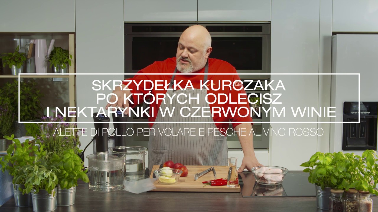 Pikantne Skrzydełka Przepis Sous Vide Marco Ghia Laica Polska