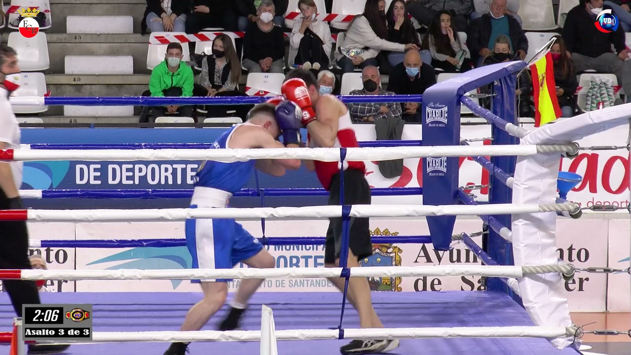 Daniel Pardo vs Andres Crespo  Final Campeonatos de Cantabria  Categoria Elite 60 Kg
