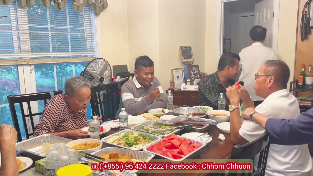#2366 បងប្អូូនខ្មែរ រស់នៅទីក្រុង Lowell ហៅប្អូនៗញ៉ាំអាហារជុំគ្នា | សម្បត្តិជន 
