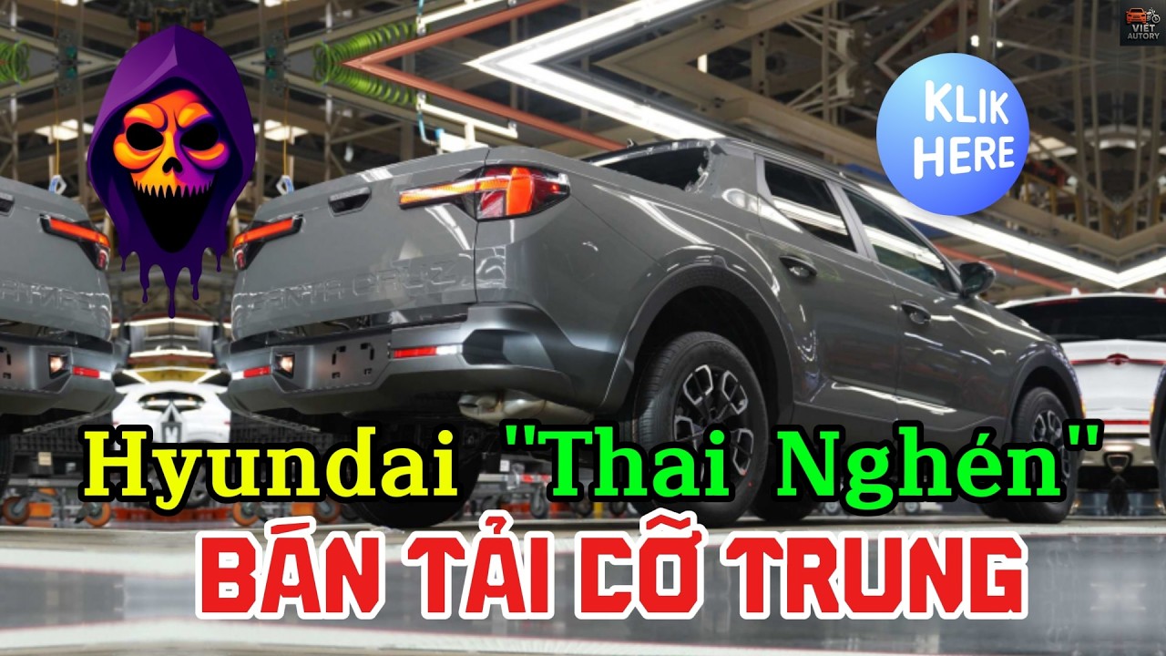 🚘Hyundai Ra Mắt Bán Tải Cỡ Trung Mới: Thay Thế Santa Cruz, Mở Đường Cho SUV Địa Hình?🌍