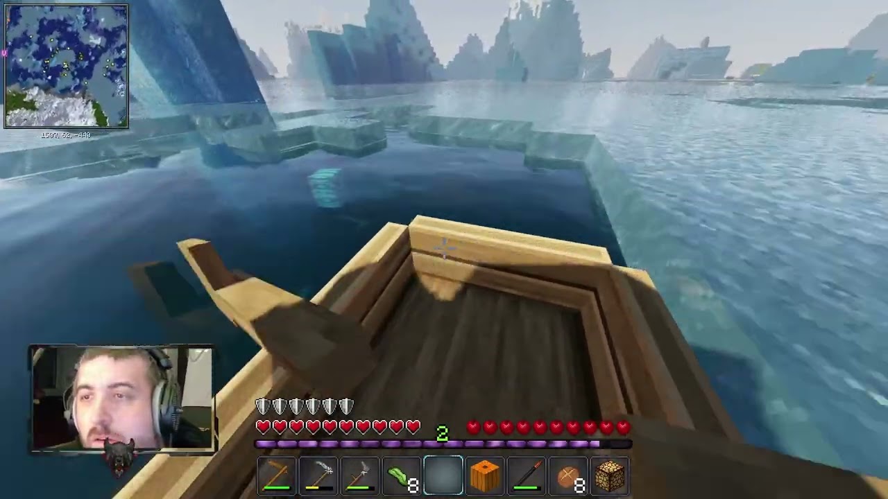 Ein Schiffswrack im Eis ! Lets Play Minecraft Staffel 2 Folge 016