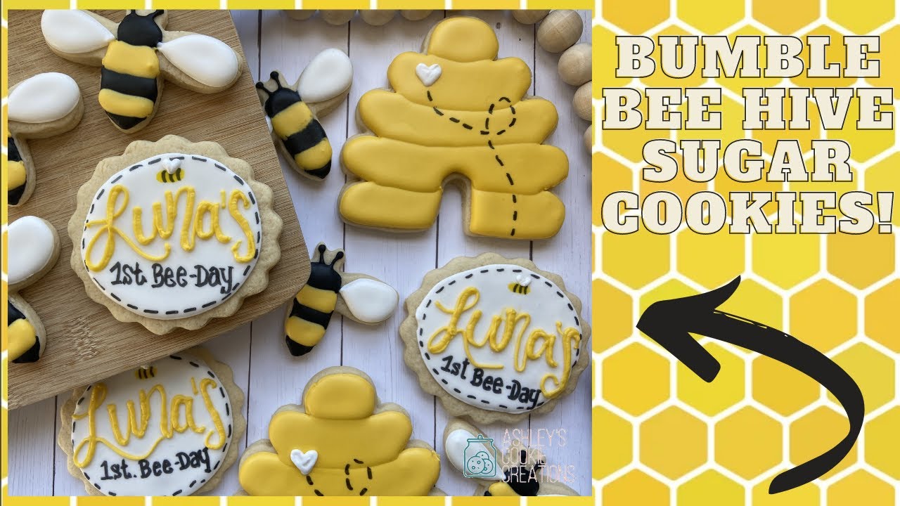 Bumblebee Hive | Cookie Decorating Tutorial!