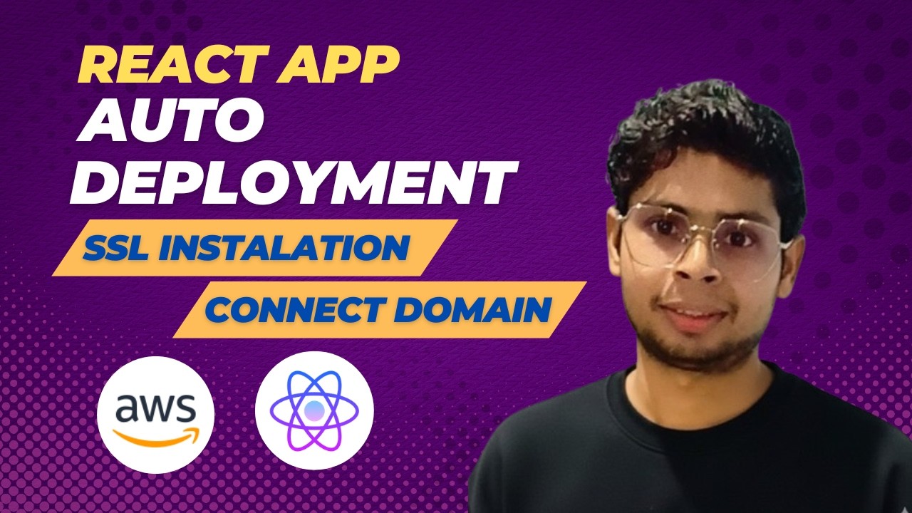Deploy React App on AWS EC2 with Auto Deploy | Private Repo | Complete Guide 2026