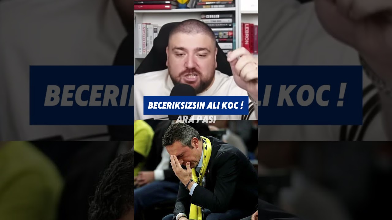 Ali Ko&ccedil; beceriksizsin! #aliko&ccedil; #fenerbah&ccedil;e #htalks