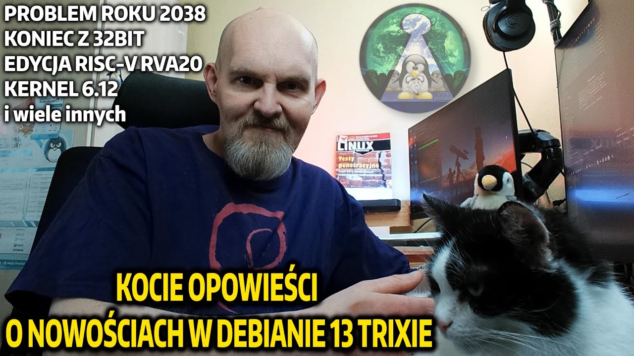 Linux Debian 13 TRIXIE -  Koniec 32 bit, Deb882 , APT 3.0 , Problem roku 2038, nowe pulpity i inne