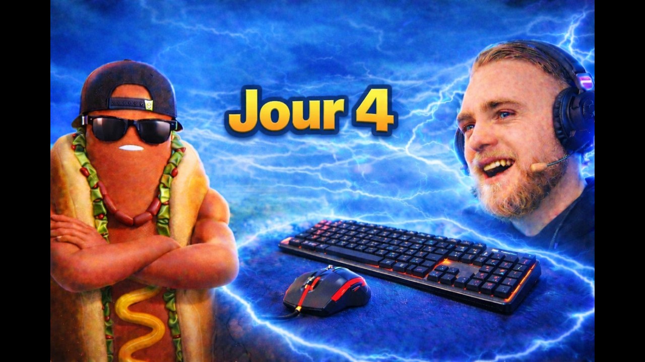 Jour 4 pour avoir le niveau de teeqzy (on a tout casser🙄🤣)