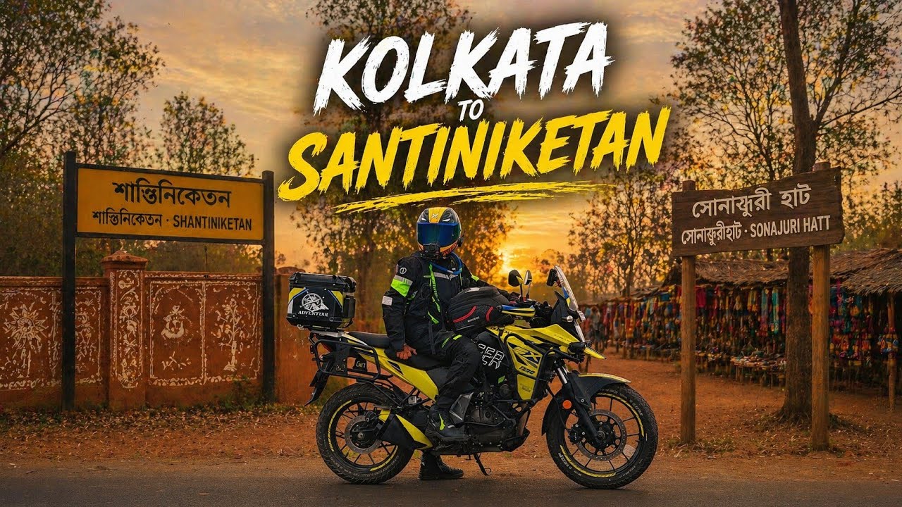 kolkata to Santiniketan  by bike || Group Ride || Ep- 1