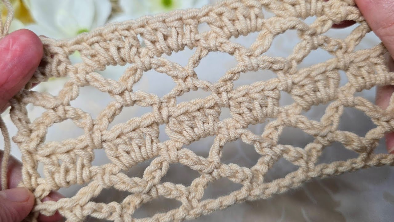 WOW Beautiful patterns for your crochet projects - step by step.