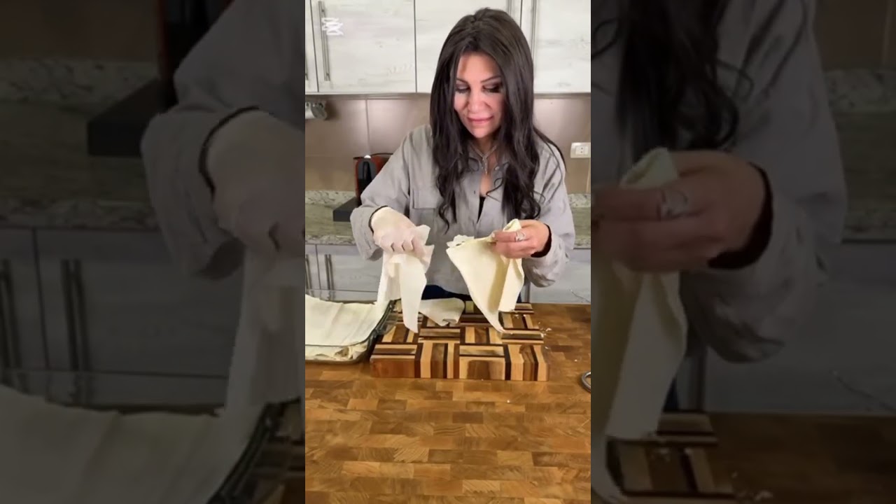 ‏بقلاوة تنافس أشهر بقلاوة تركي#نيللى_سلامة #رمضانا_فى_مطبخ_نيللى 