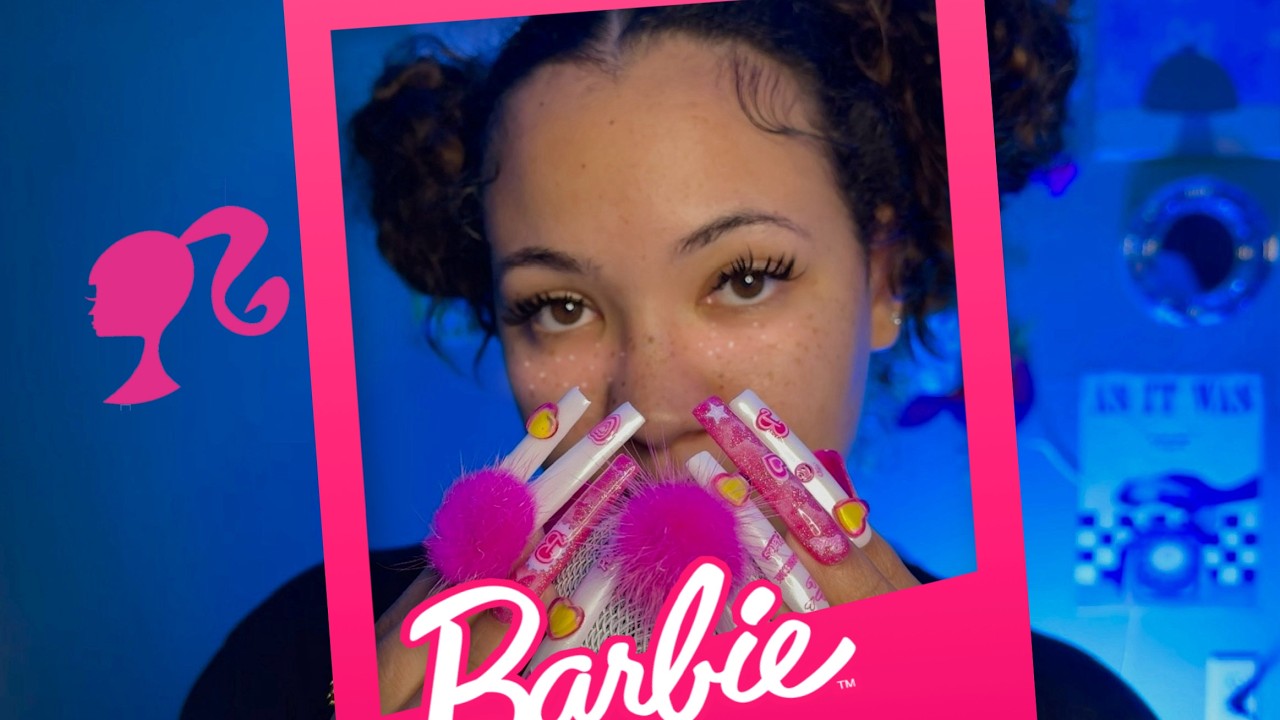 XXL Nail Tapping ASMR : Barbie Edition 💅🏼🩷