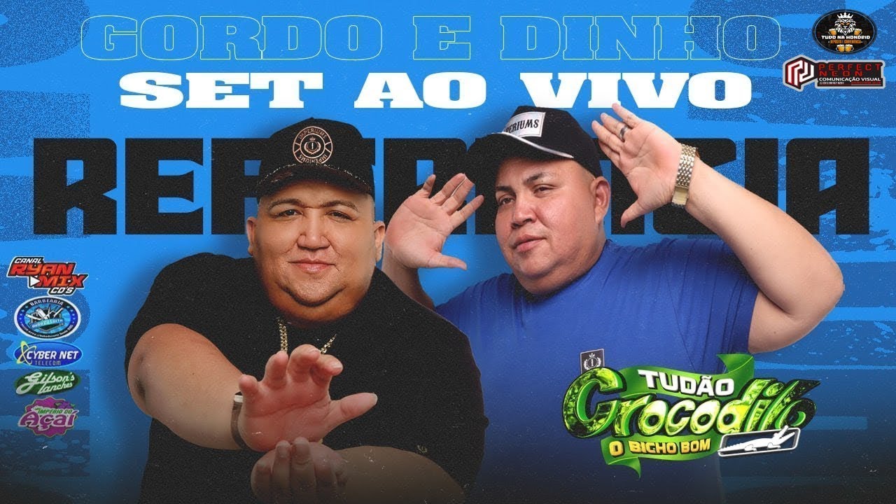 CD AO VIVO TUDÃO CROCODILO NA BRAGA SHOW 03-05-2025 DJS GORDO & DINHO PRESSÃO