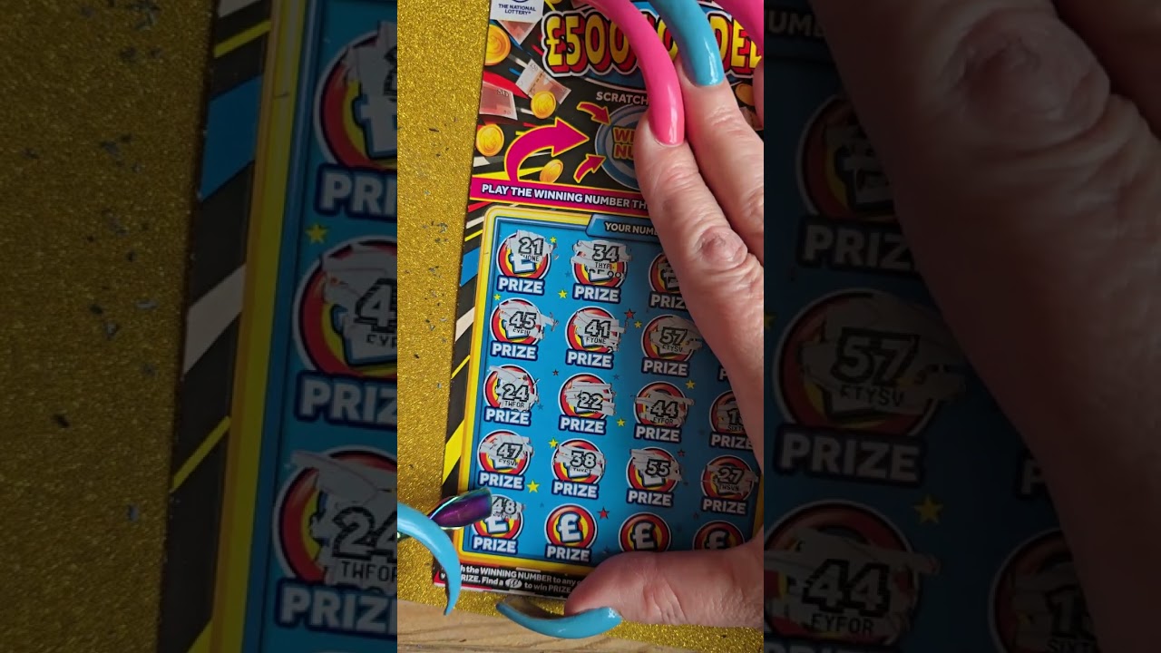 Lottery scratch cards £25 mix 💸