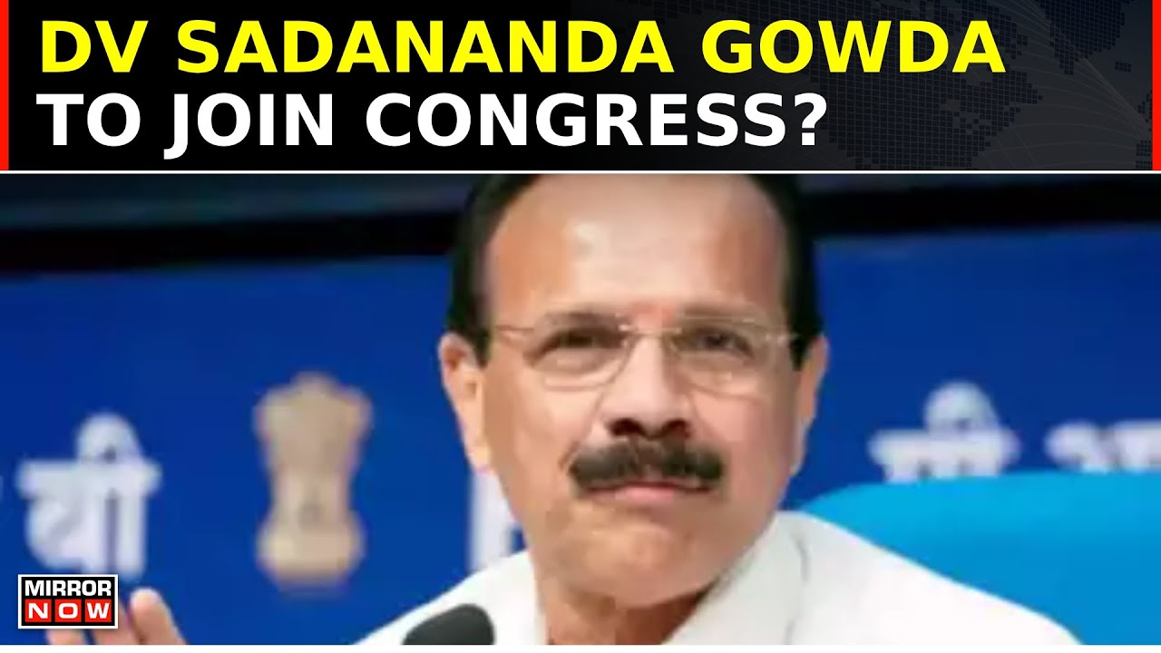 Dissent In Karnataka BJP Grows! Sadananda Gowda Cries Foul Over Not Being Fielded | Top News