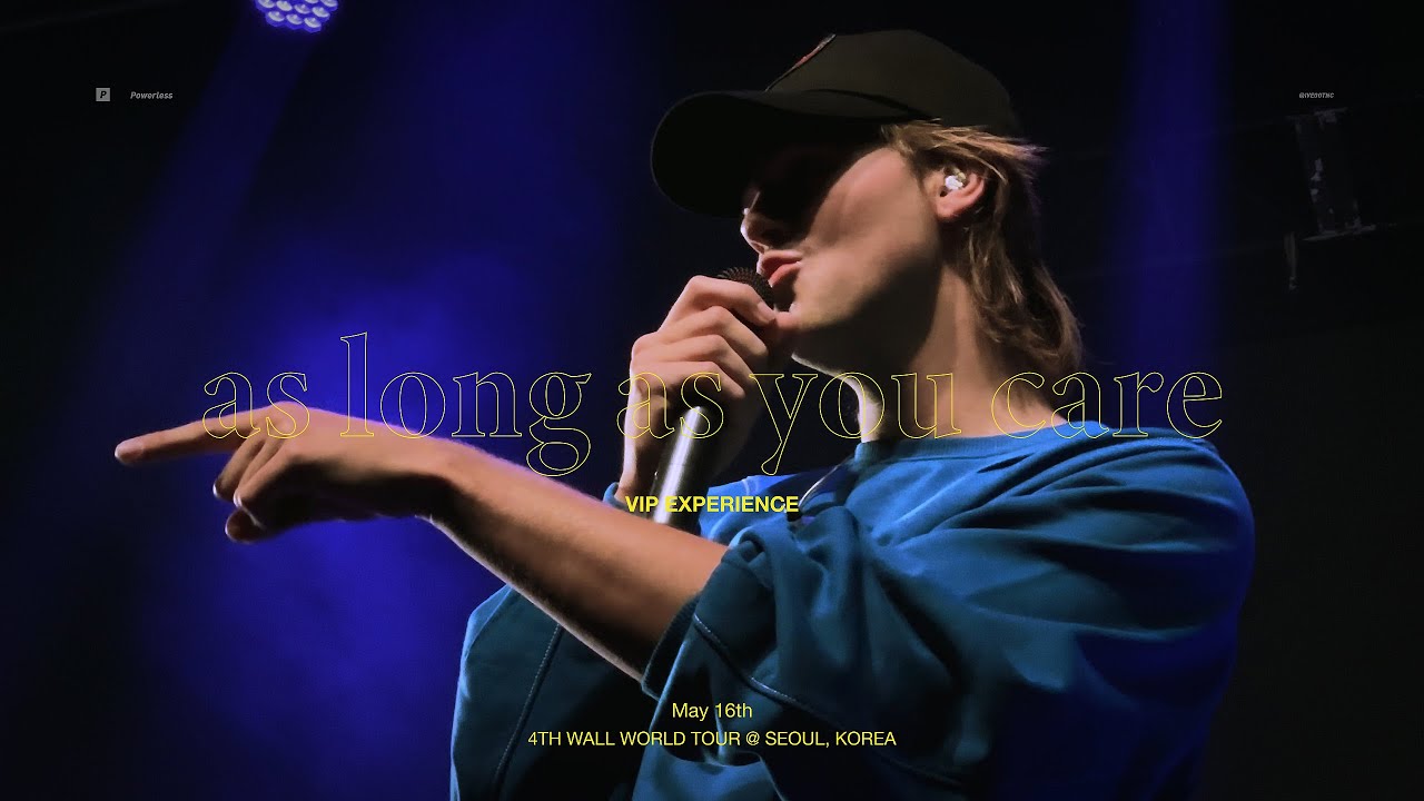 [4K] 230516 루엘 내한 Ruel - as long as you care (VIP EXPERIENCE) @ Live in Seoul, Korea