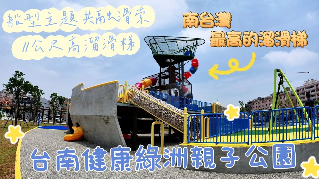 台南健康綠洲公園開箱 2022.05.04新開幕